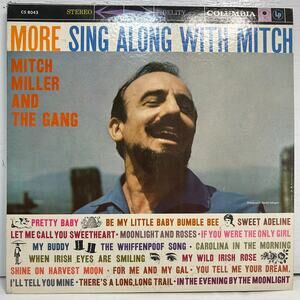 More Sing Along With Mitch Vinyl LP 1958 Columbia 6-Eye Tested